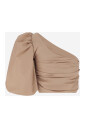 one-shoulder-taffeta-crop-top