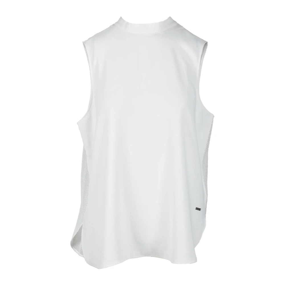 Armani Exchange Top White Dames