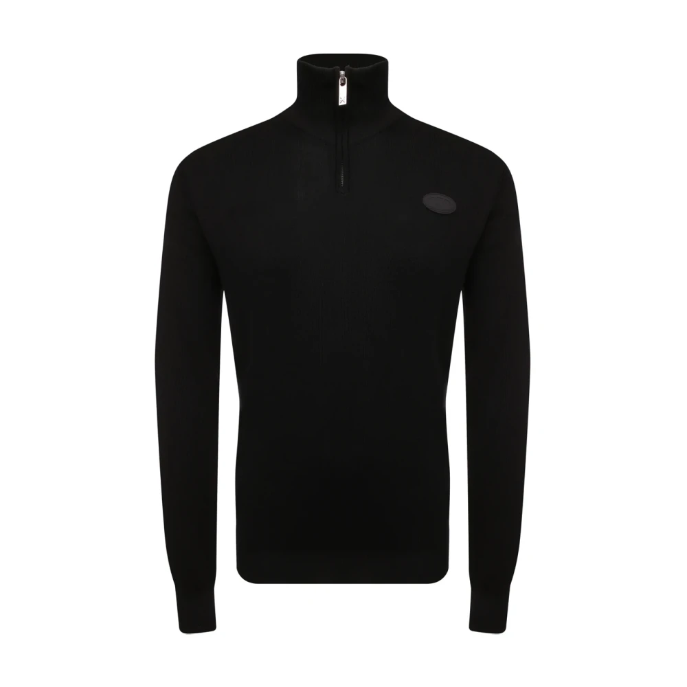 John Richmond Men's Black Turtlenecks, L, Maglia