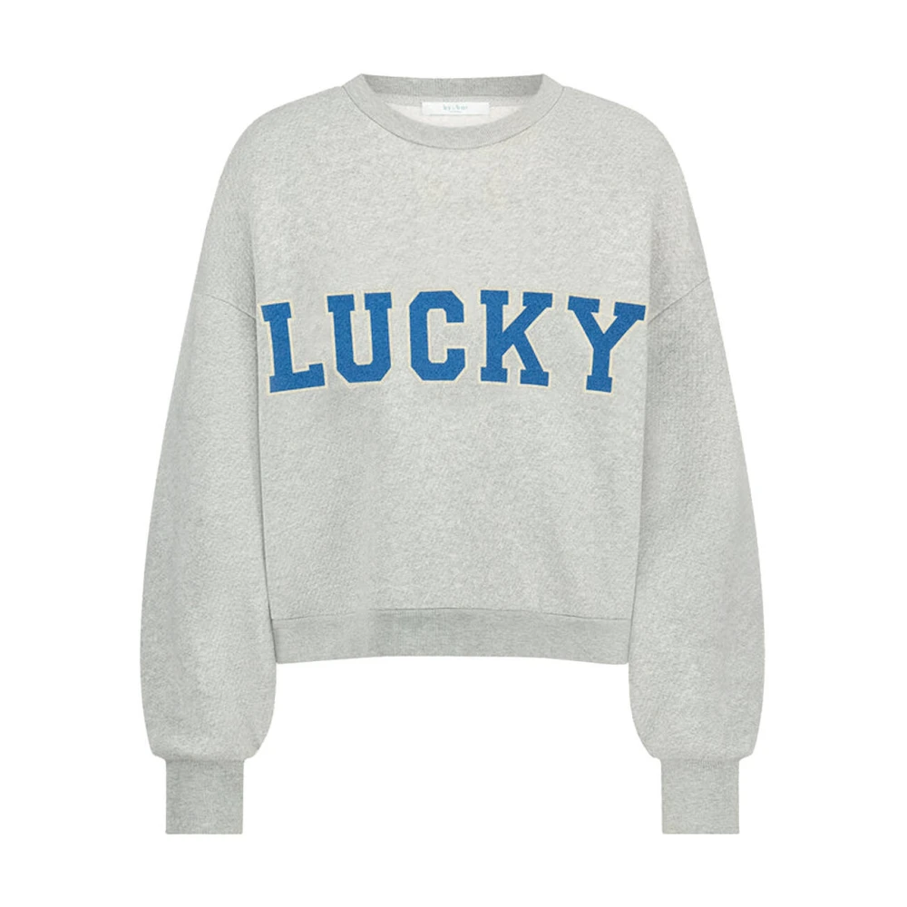 By-Bar Bibi Lucky Sparkle Sweater Blue Dames