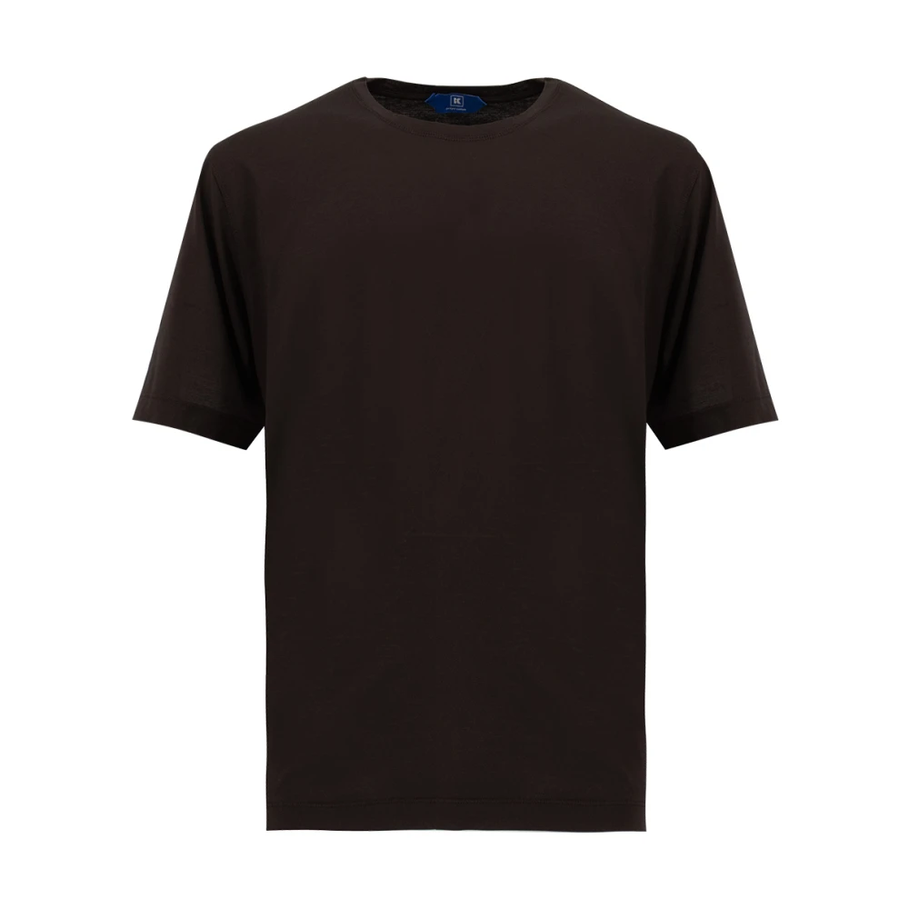 Kired Stijlvolle Bruine T-shirt voor Heren Brown Heren