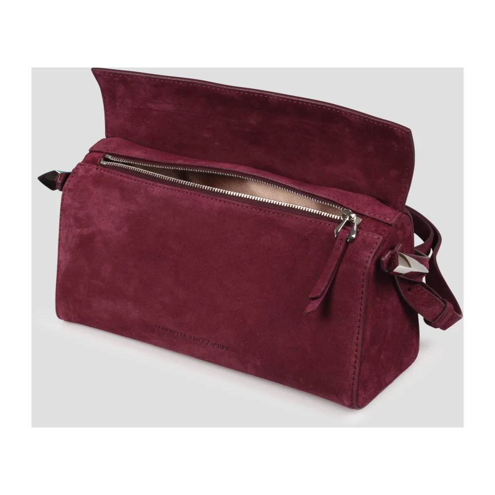 Benedetta Bruzziches Elif Tote Bag met reliëfletters Purple Dames