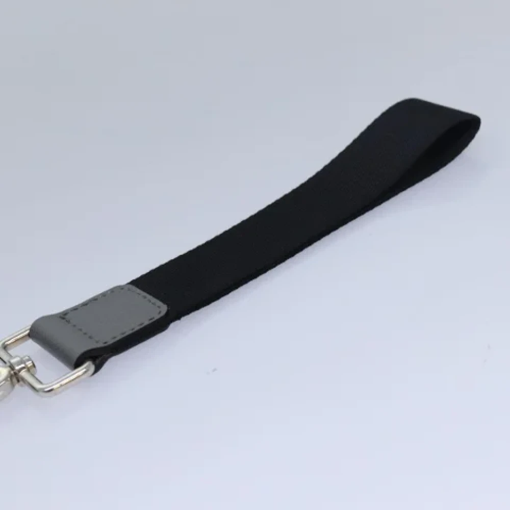 Prada Vintage Pre-owned Fabric clutches Black Dames