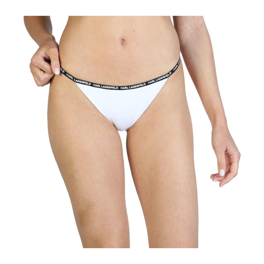 Karl Lagerfeld Dames Bikinibroekje Wit White Dames