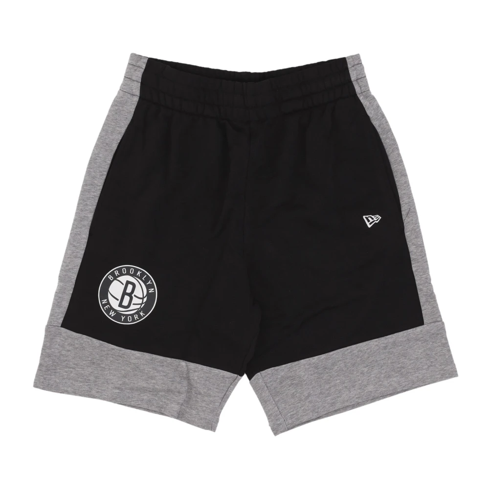 New Era NBA Färgblock Shorts Black, Herr