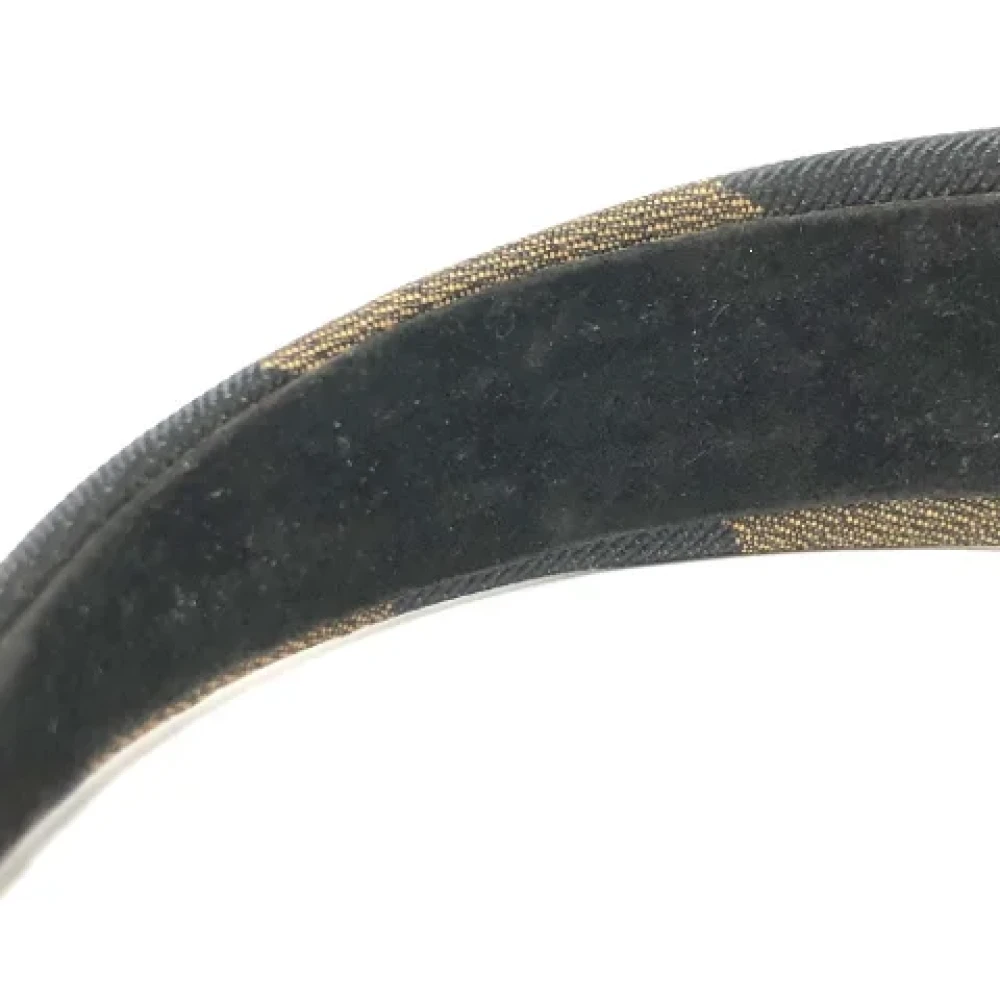 Fendi Vintage Pre-owned Fabric hair-accessories Brown Dames
