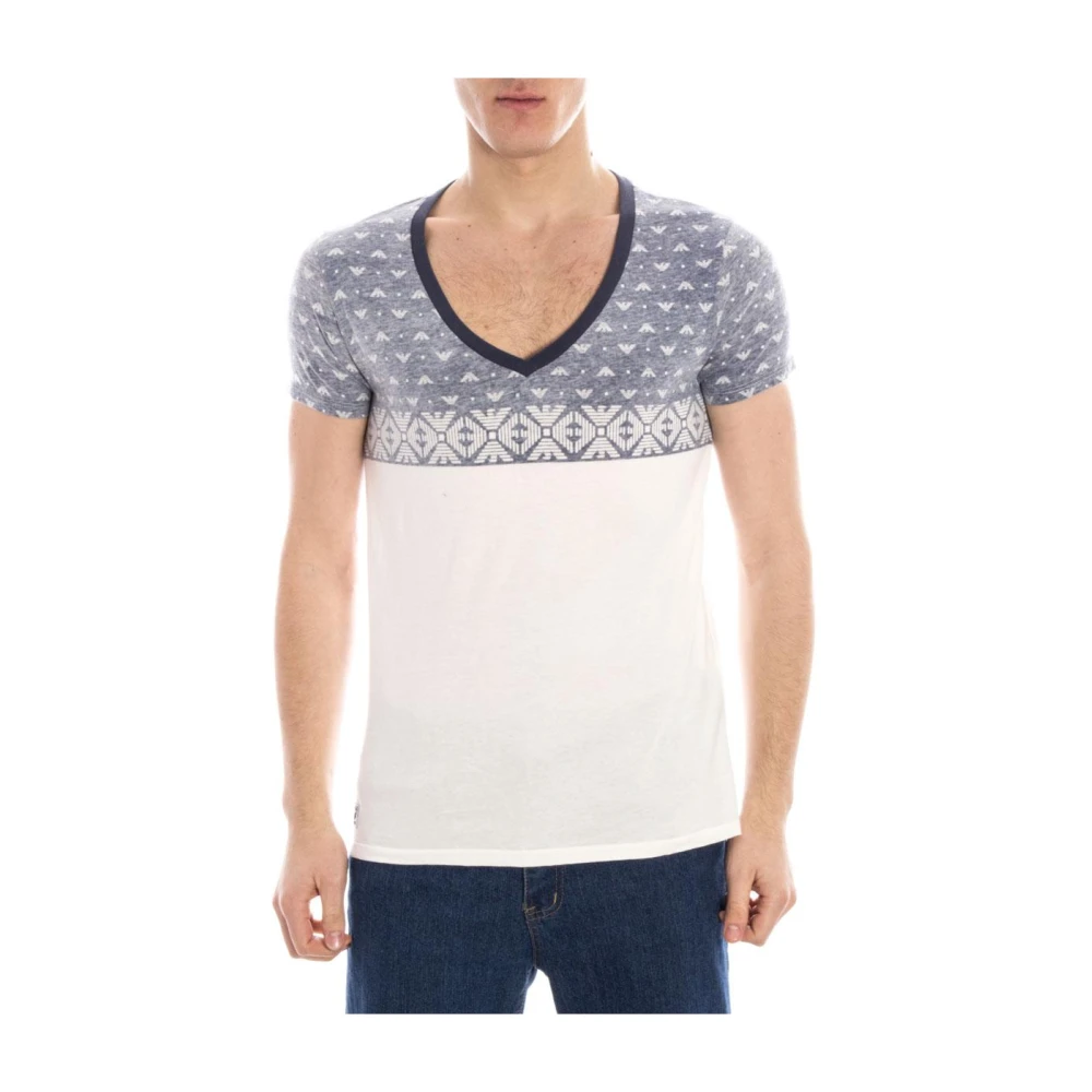 Armani Jeans Men's White T-Shirt Sweatshirt - T-Shirts - M - Tops