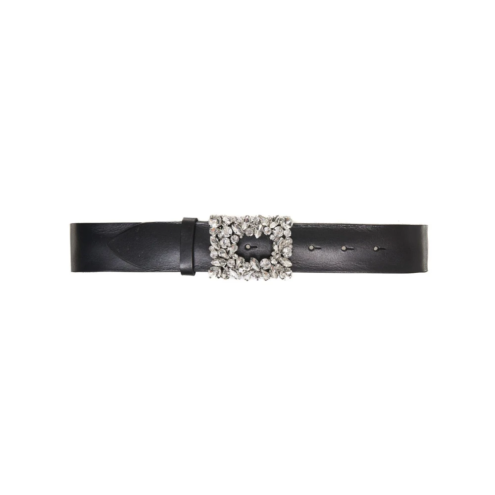 Orciani Zwarte accessoires riemen Aw24 Black Dames