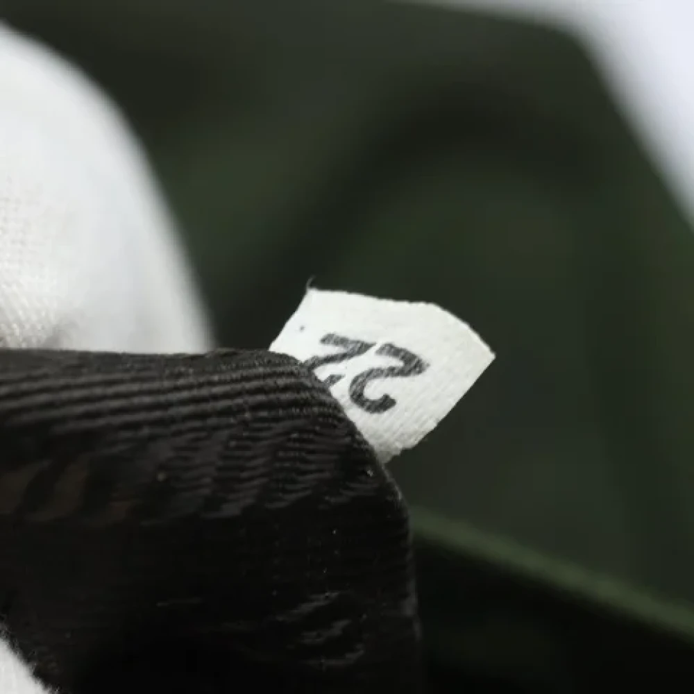 Prada Vintage Pre-owned Nylon totes Green Dames