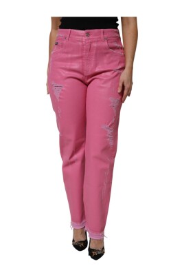 pink-tattered-straight-denim-jeans