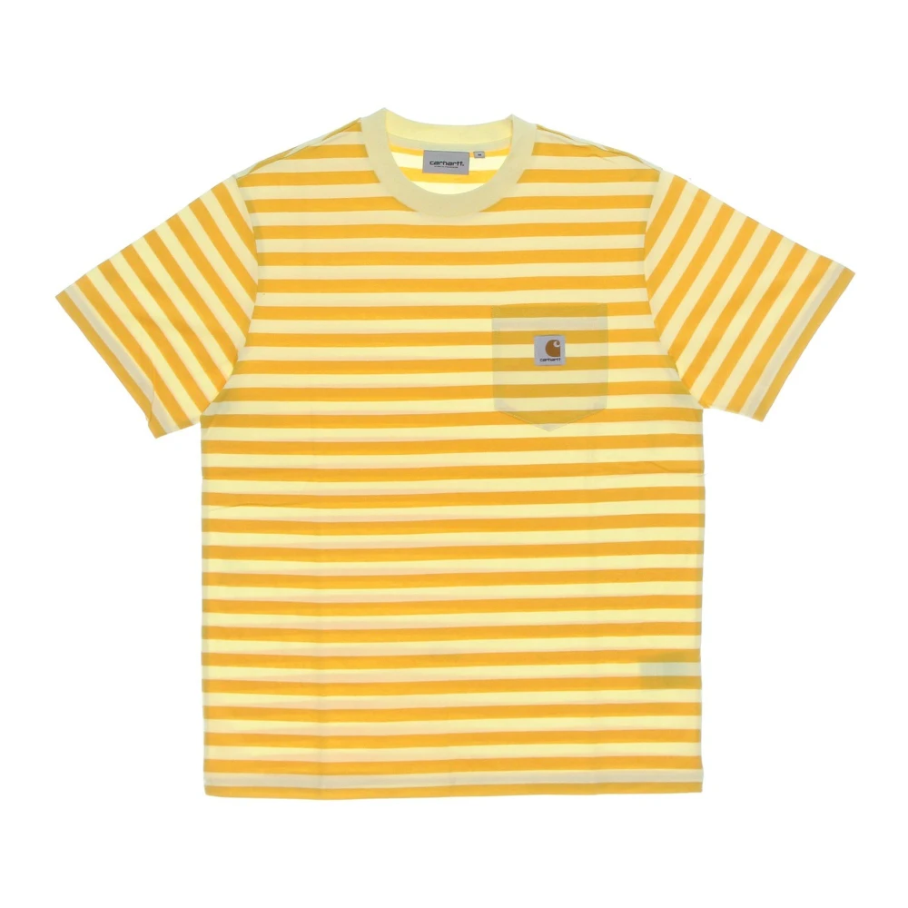 Carhartt WIP Scotty Pocket T-Shirt Yellow Heren