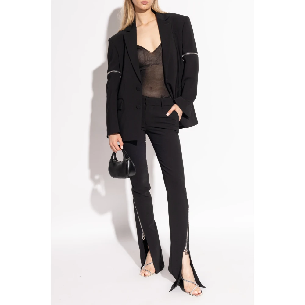 Dsquared2 Blazer met ritsen Black Dames