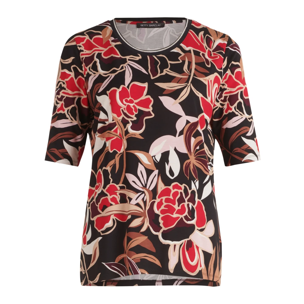 Betty Barclay Bloemenprint Basic Shirt Multicolor Dames