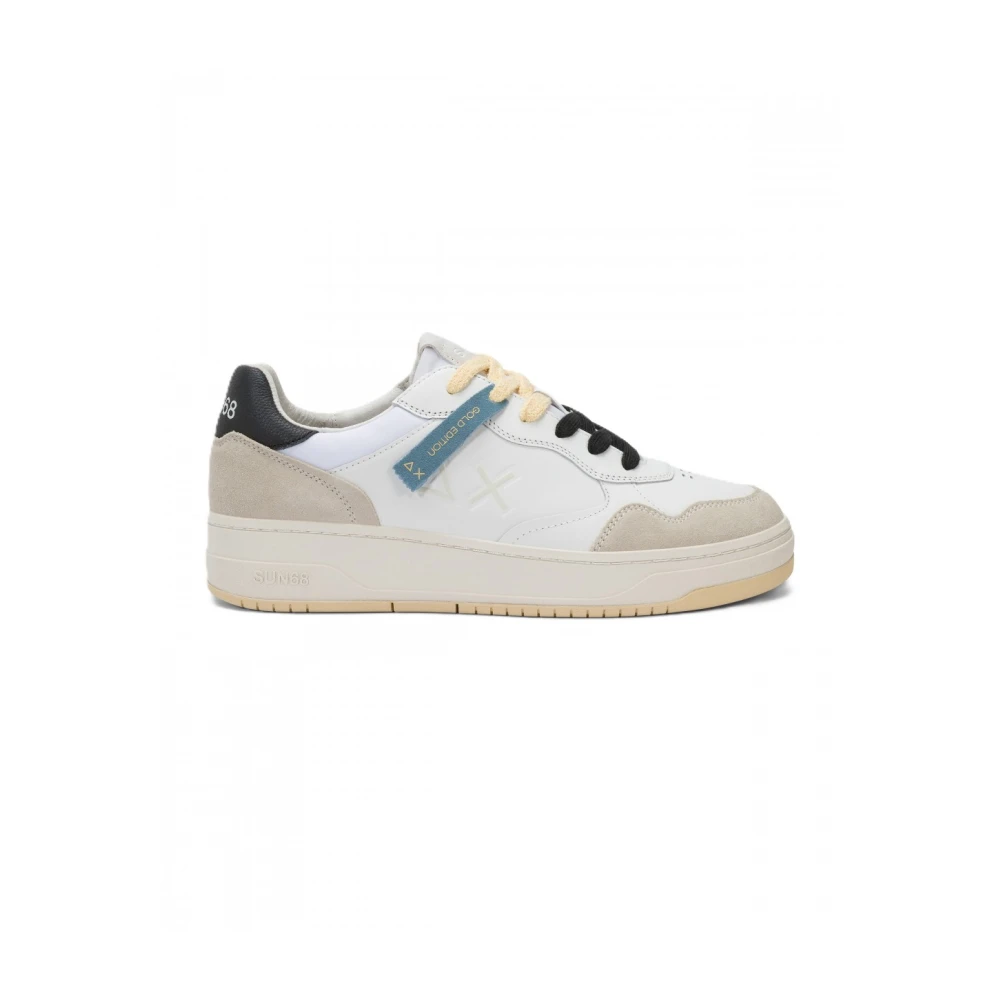 Sun68 Big Basket Evo Heren Schoenen Wit
