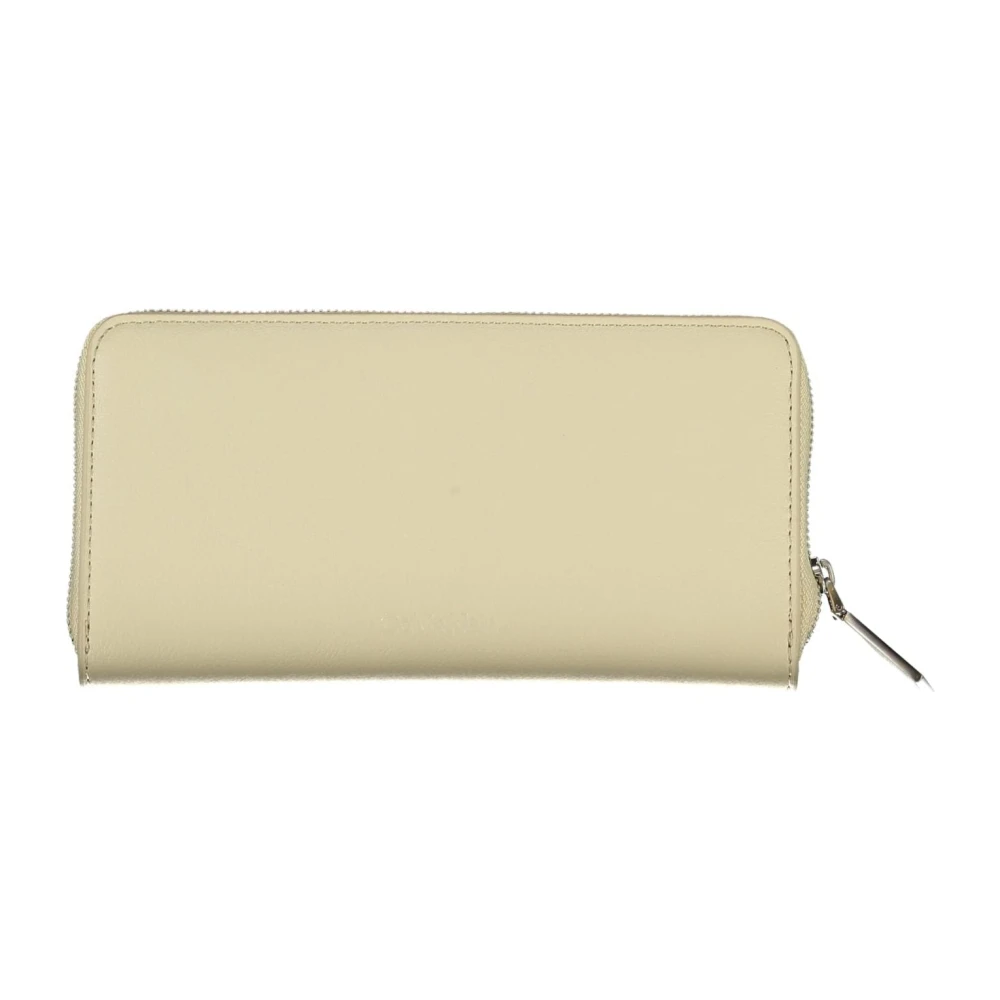 Calvin Klein Beige Portemonnee met RFID-blokkering Beige Dames