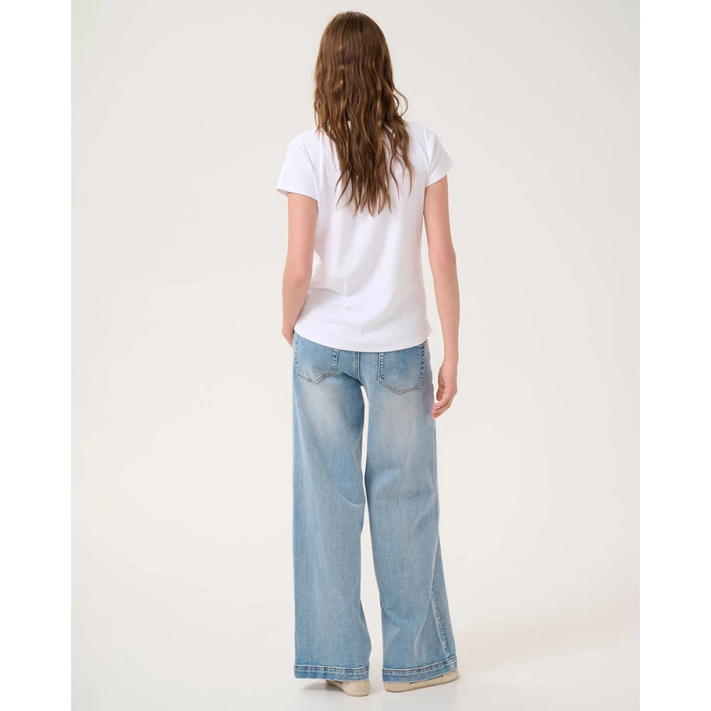 My Essential Wardrobe Klassieke T-shirt MandyMW White Dames