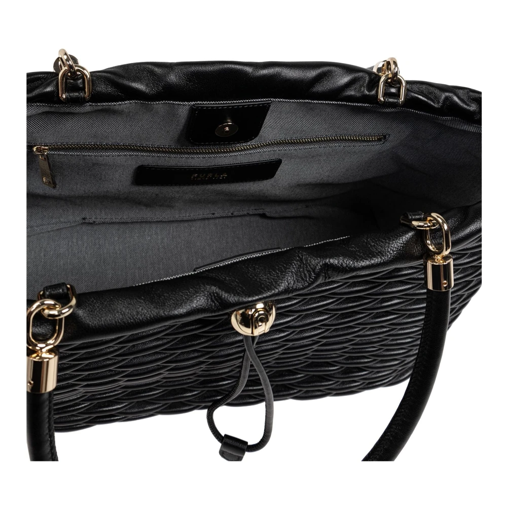 Furla Zwarte Nido L Handtas Black Dames