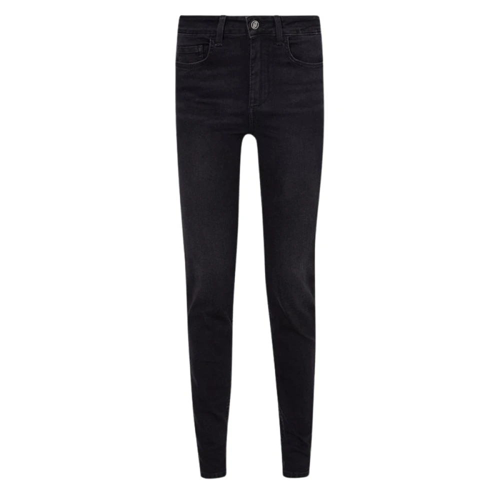Liu Jo Svart Bottom Up Skinny Jeans