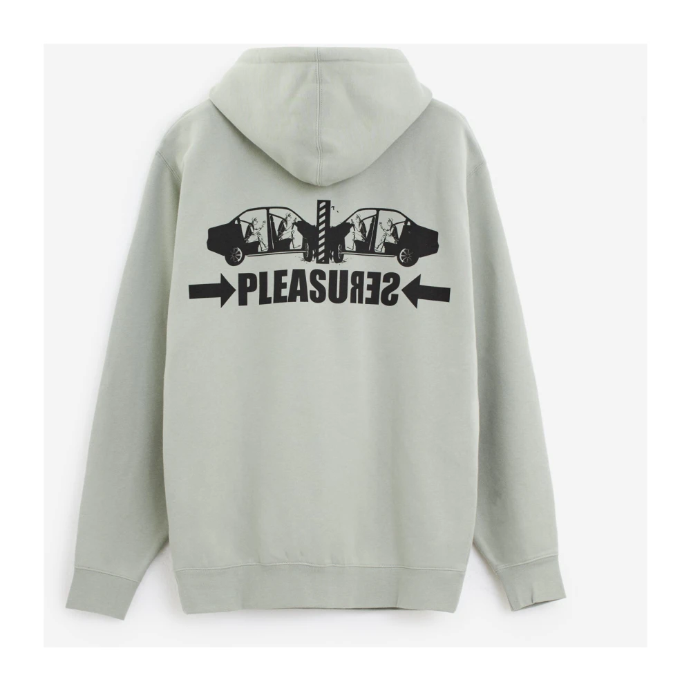 Pleasures Stijlvolle Sweatshirt Collectie Gray Heren