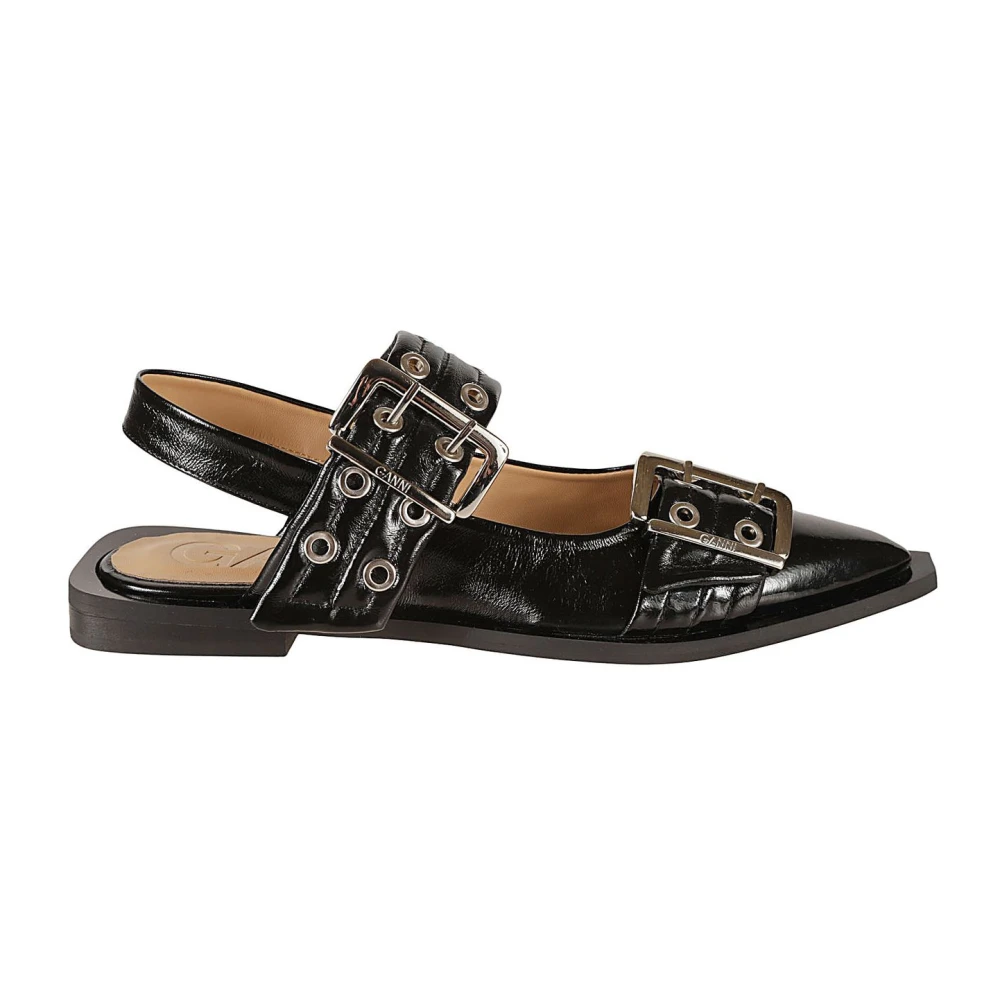 Shoes > Flats > Ballerinas - - Ganni - Modalova