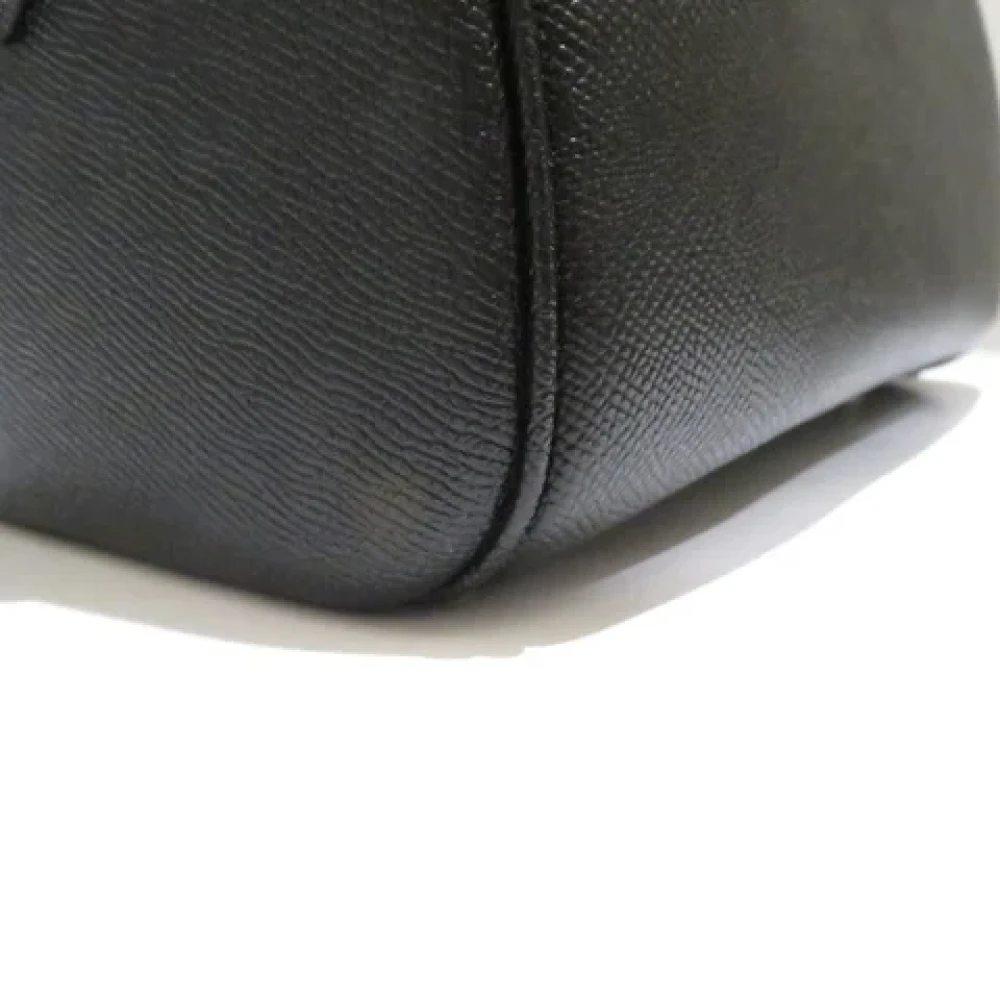 Coach Pre-owned Leather handbags Black Dames