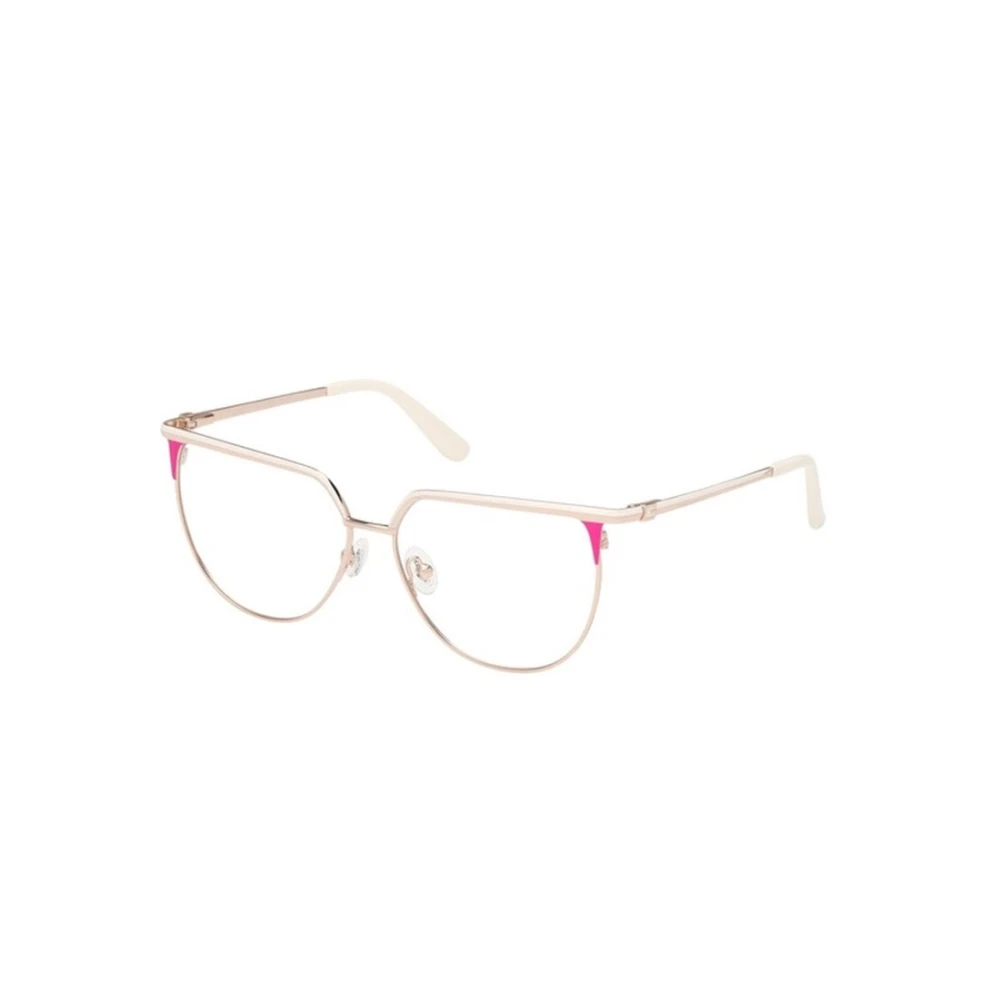 Guess Women's White Glasses, 54 Mm, Optical Frame