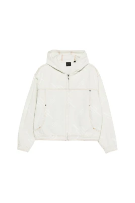 Hooded Denim Jacket