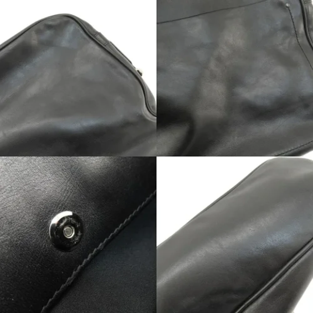 Bally Pre-owned Leather shoulder-bags Black Dames