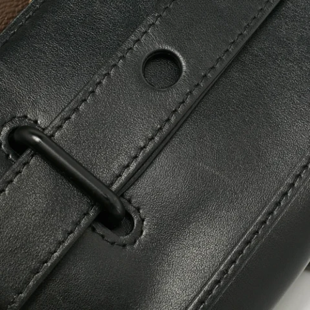 Louis Vuitton Vintage Pre-owned Coated canvas travel-bags Black Dames