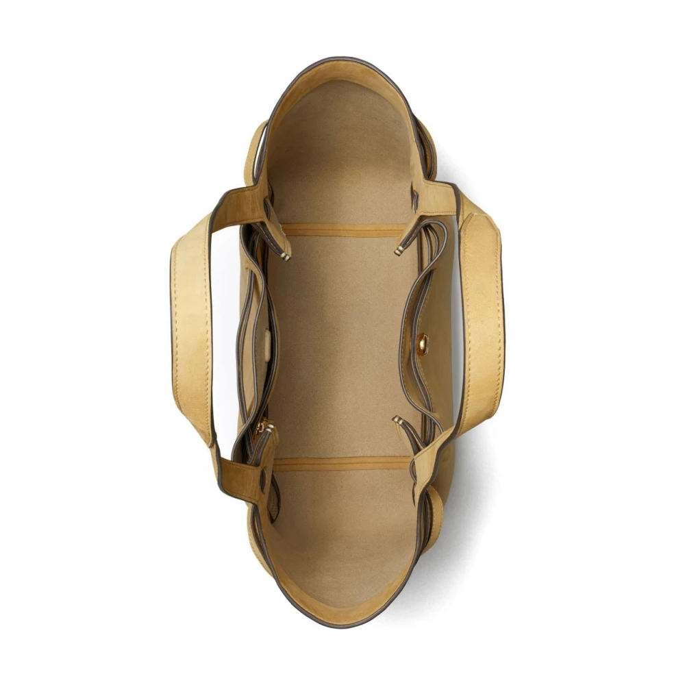 TORY BURCH Romy Nubuck Tote Tas Beige Dames