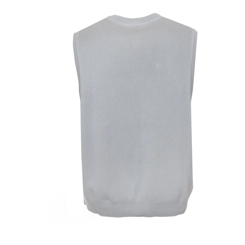 Carhartt WIP Script Logo Vest Sweater Blue Heren