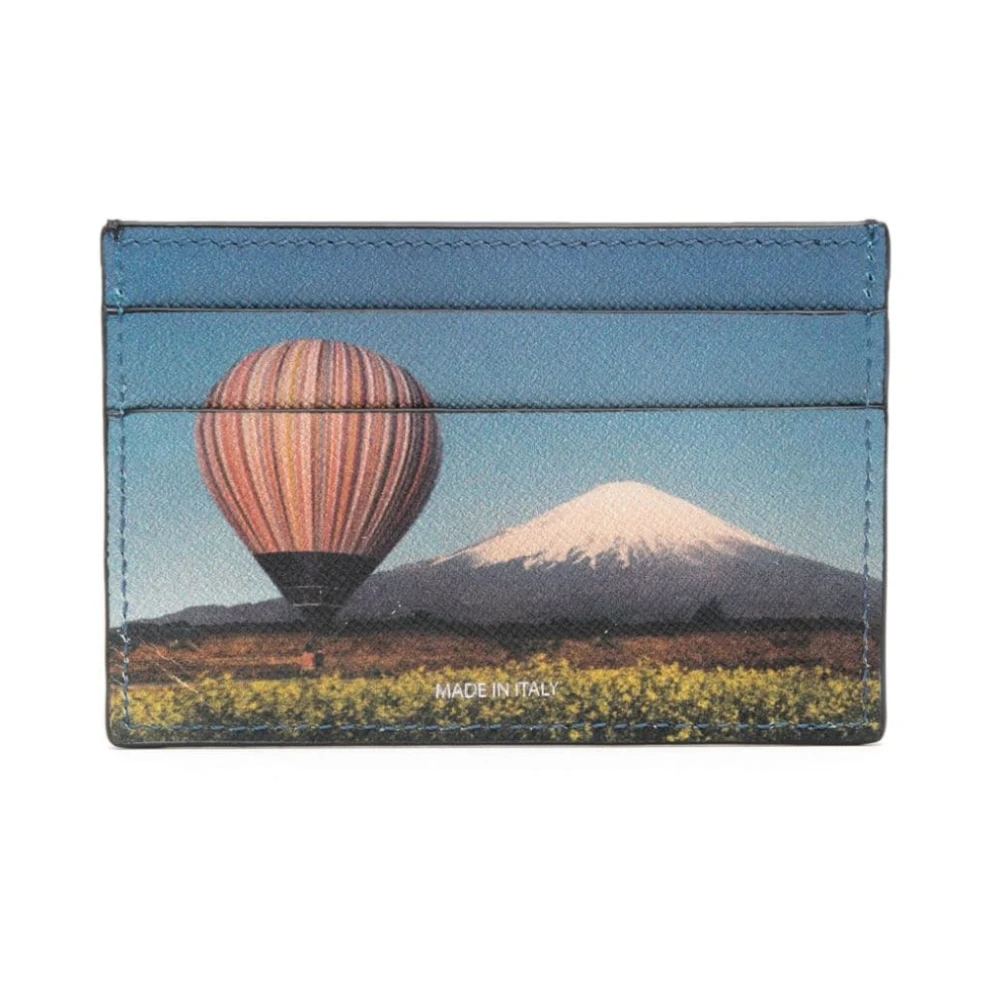 Paul Smith Signature Stripe Balloon Mount Fuji Portemonnee Black Heren