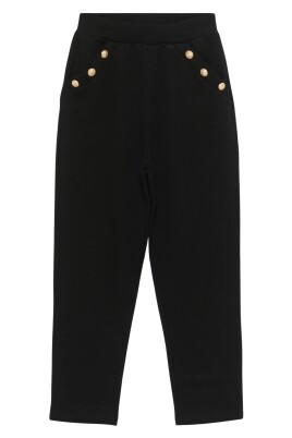 girls-logo-button-joggers-in-black
