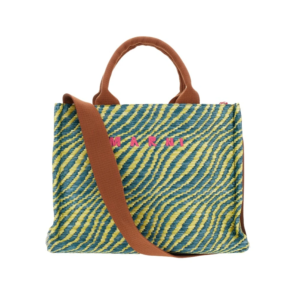 Marni Women's Multicolor Tote Bag - Shopping Bags - One Size - Bags