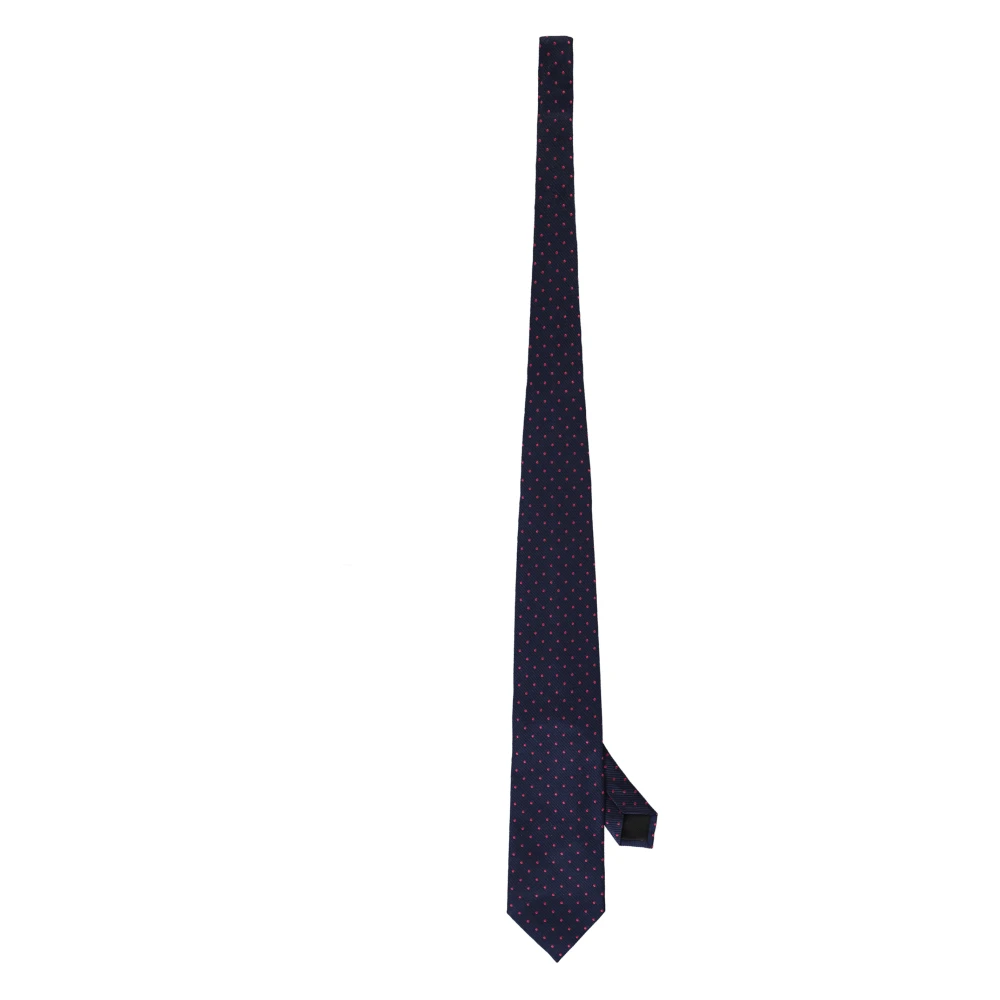 Corneliani Zijden Stipdas Blue Heren