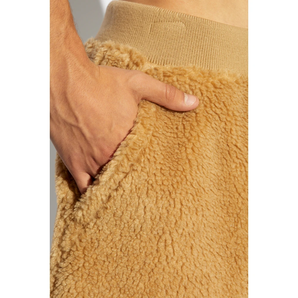 Dsquared2 Fleece Shorts Beige Heren