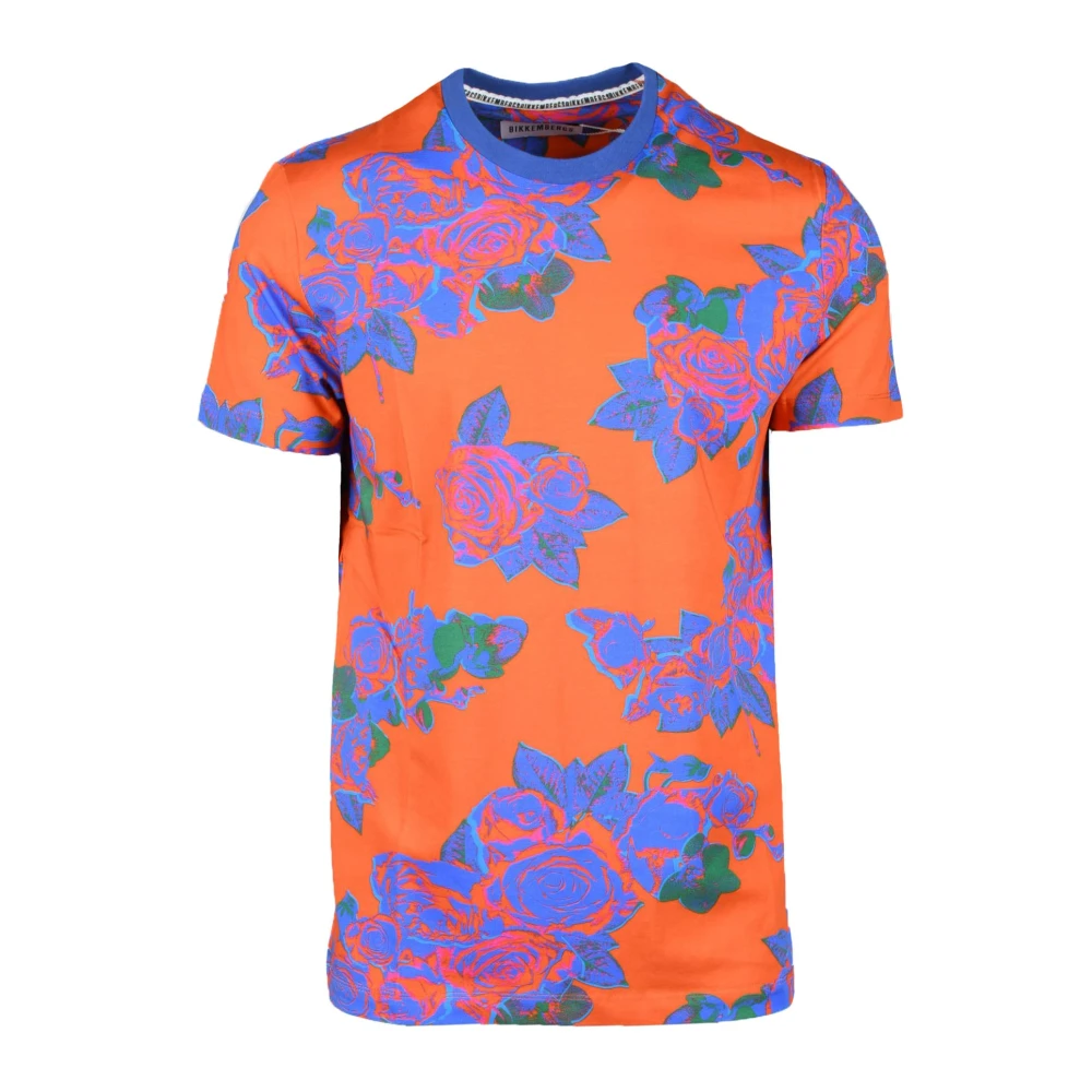 Bikkembergs Katoen Elastaan T-shirt Multicolor Heren