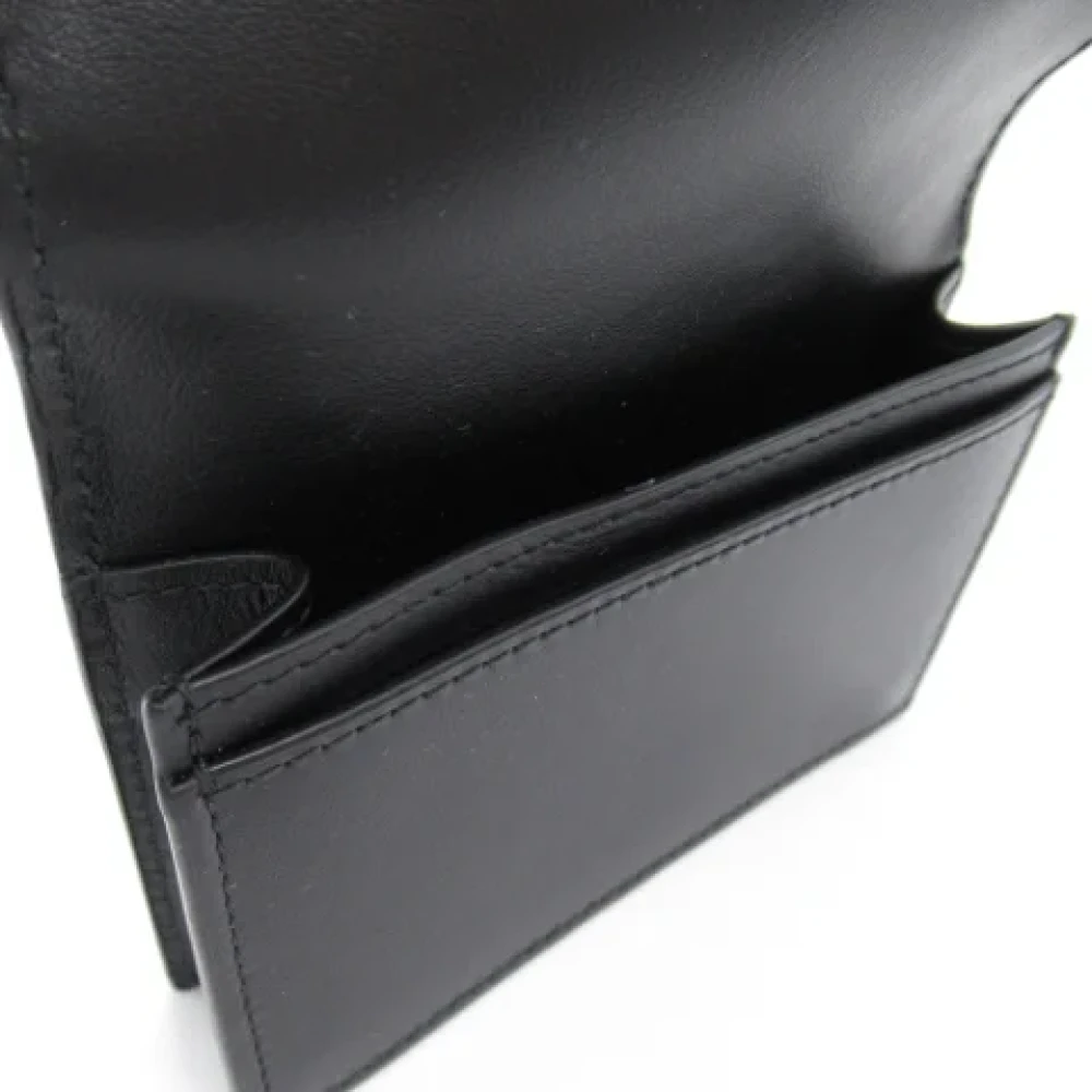 Bottega Veneta Vintage Pre-owned Leather home-office Black Dames
