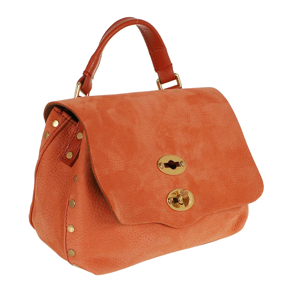 Zanellato Gele & Oranje Schoudertas Postina Baby Orange Dames