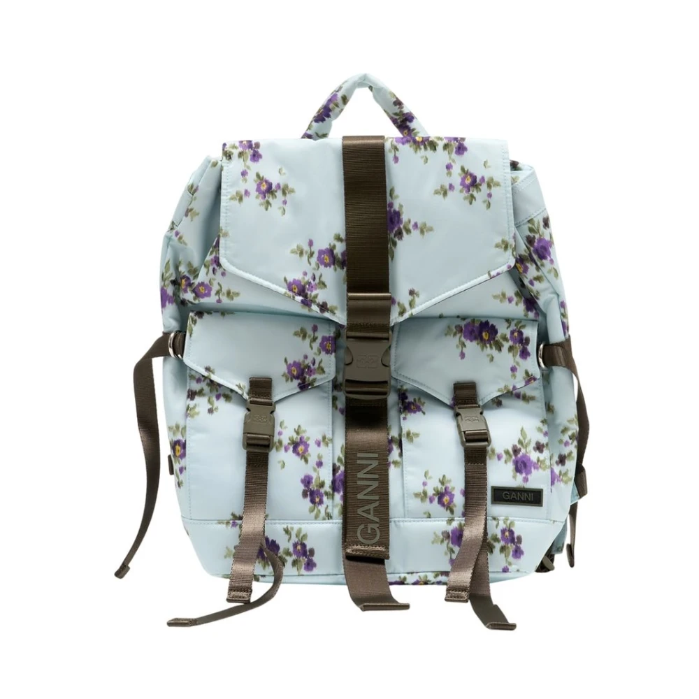 Ganni Women's Multicolor Re-Tech Backpack - Backpacks - One Size - Bags