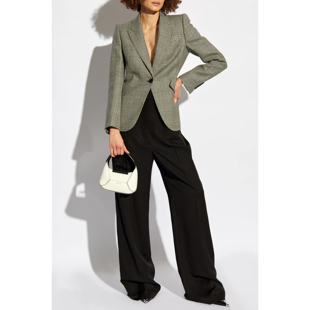 alexander mcqueen Wollen broek Black Dames