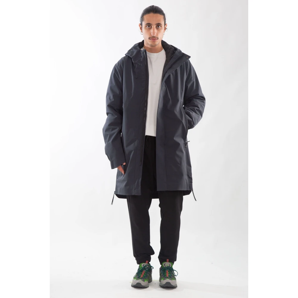 Krakatau Waterdichte Parka in Donkergrijs Gray Heren