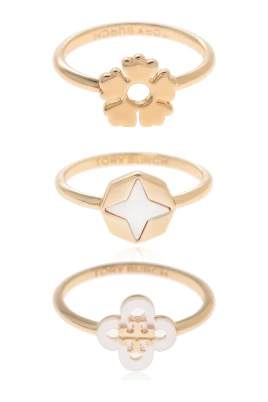 Clover Stacking Ring Set