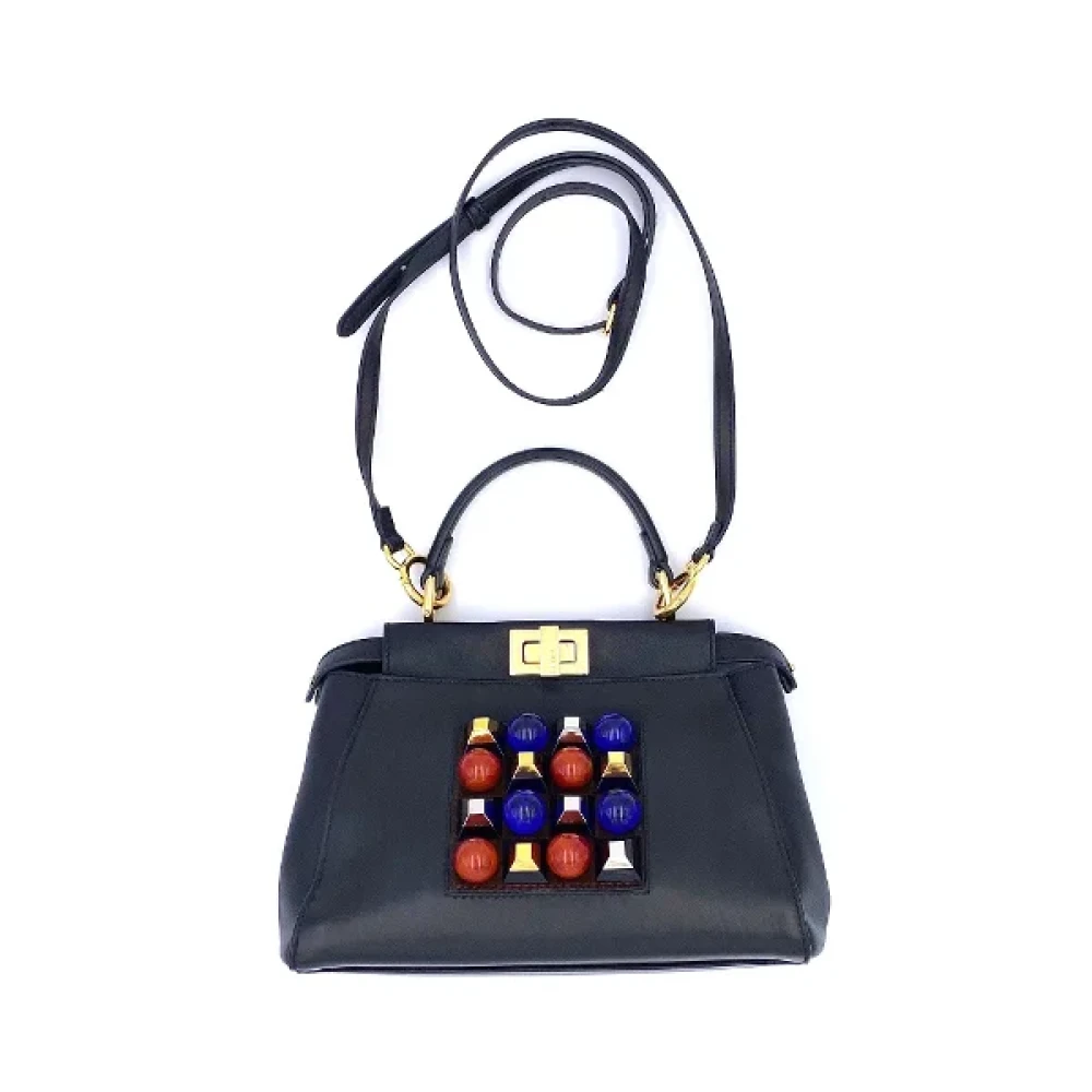 Fendi Vintage Pre-owned Fabric fendi-bags Black Dames