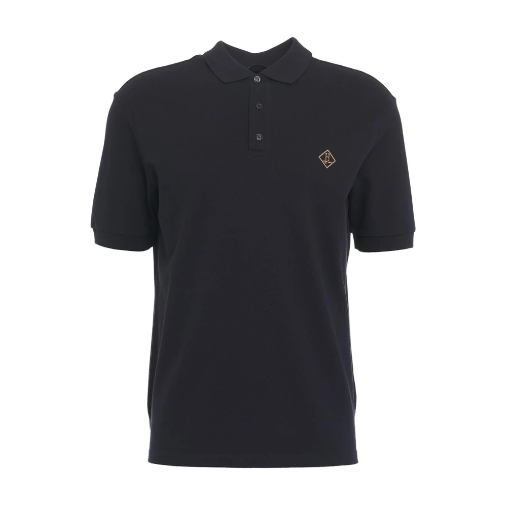 Herno Blauwe Ss24 T-shirts Polos Blue Heren
