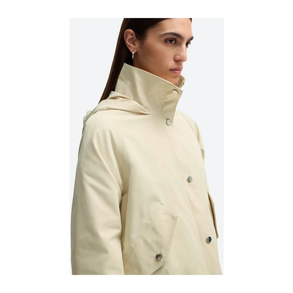 Hugo Boss Parka met capuchon Beige Dames
