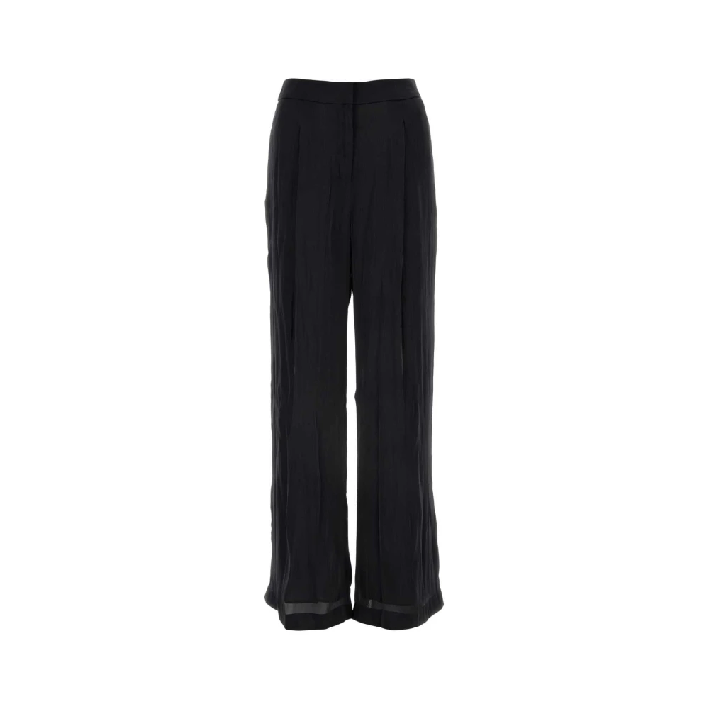 Michael Kors Wijde Broek Black Dames