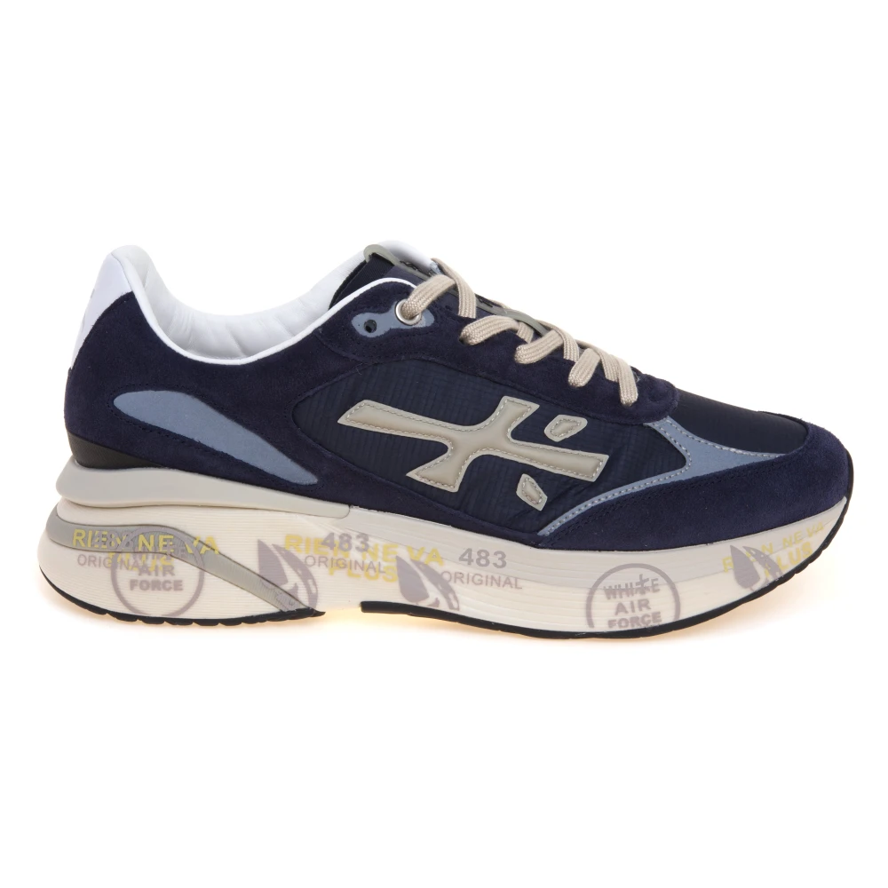 Premiata Blue Sneakers, Male, 10 Uk, Moerun