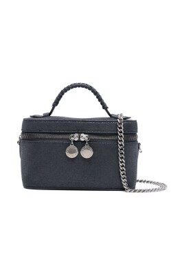sac-bandouliere-bleu-avec-chaine-decoupee-en-diamant