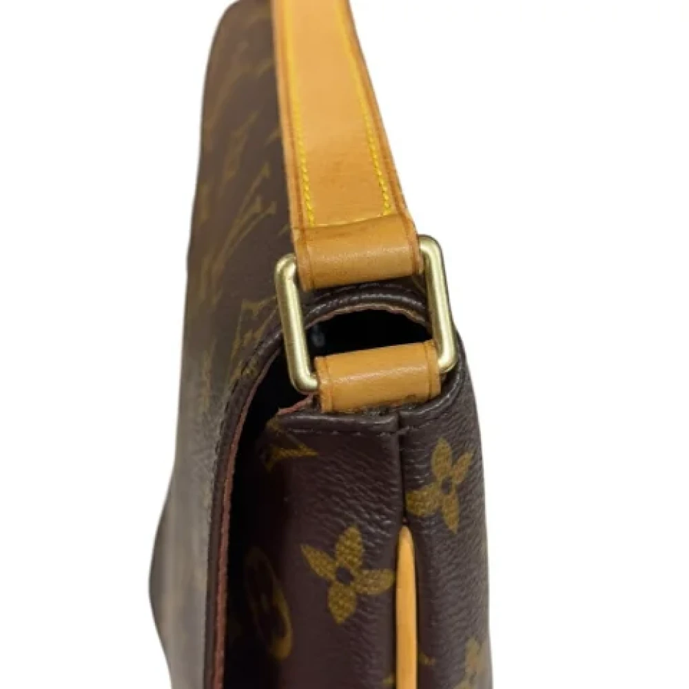 Louis Vuitton Vintage Pre-owned Canvas shoulder-bags Brown Dames
